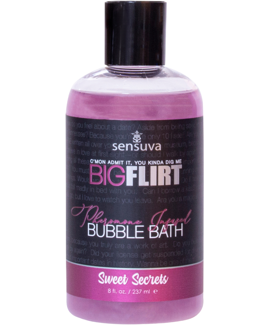 Sensuva Big Flirt Aphrodisiac vonios putos (237 ml)