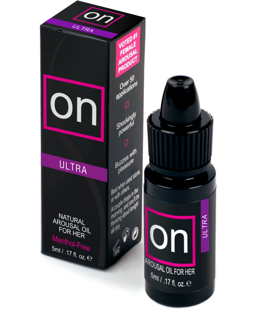 Sensuva ON Ultra повышающее чувствительность масло для женщин (0,5 / 5 ml)