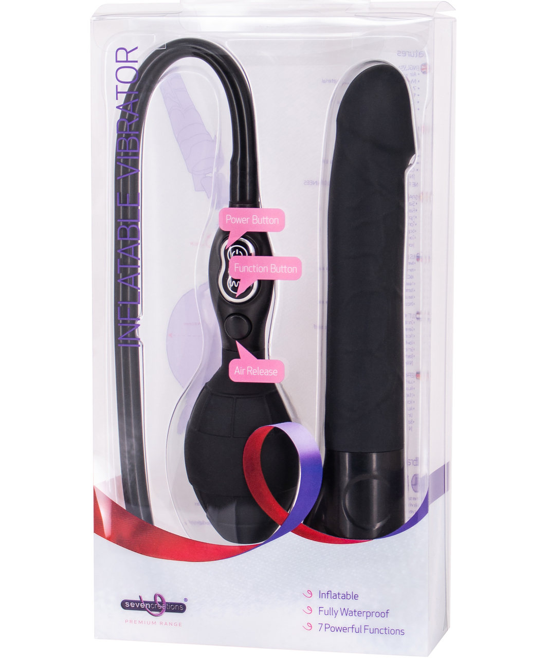 Seven Creations piepūšams vibrators