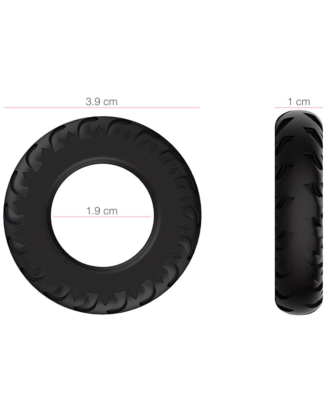 SEXYSTYLE Operative silikoninis penio žiedas