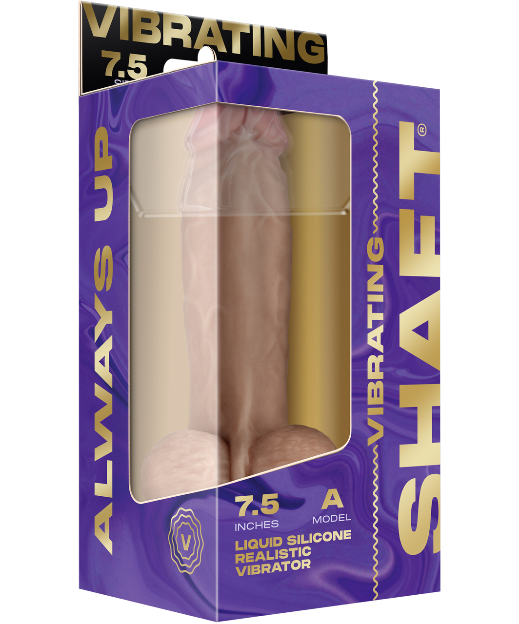 SHAFT Always Up A7.5 FlexiSkin silikoonist vibraator