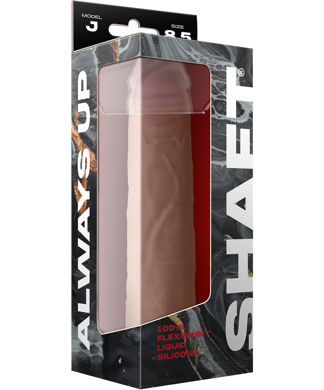 SHAFT Always Up J8.5 FlexiSkin силиконовый дилдо