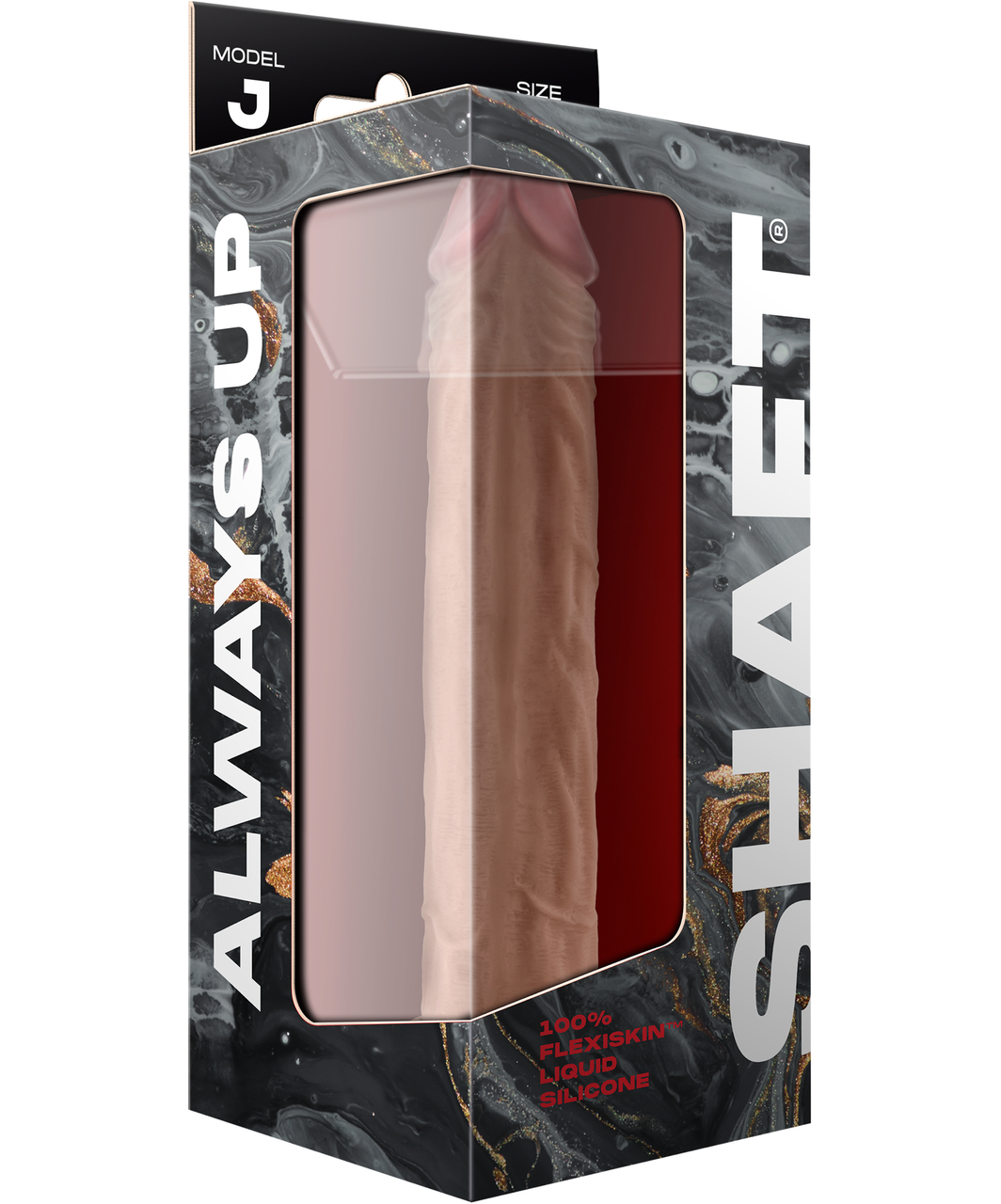 SHAFT Always Up J9.5 FlexiSkin силиконовый дилдо