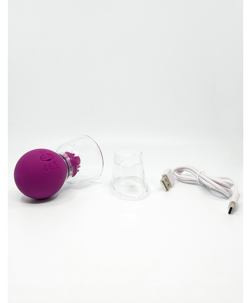 She.E.O. Vibrating & Rotating Nipple & Clitoral Pump
