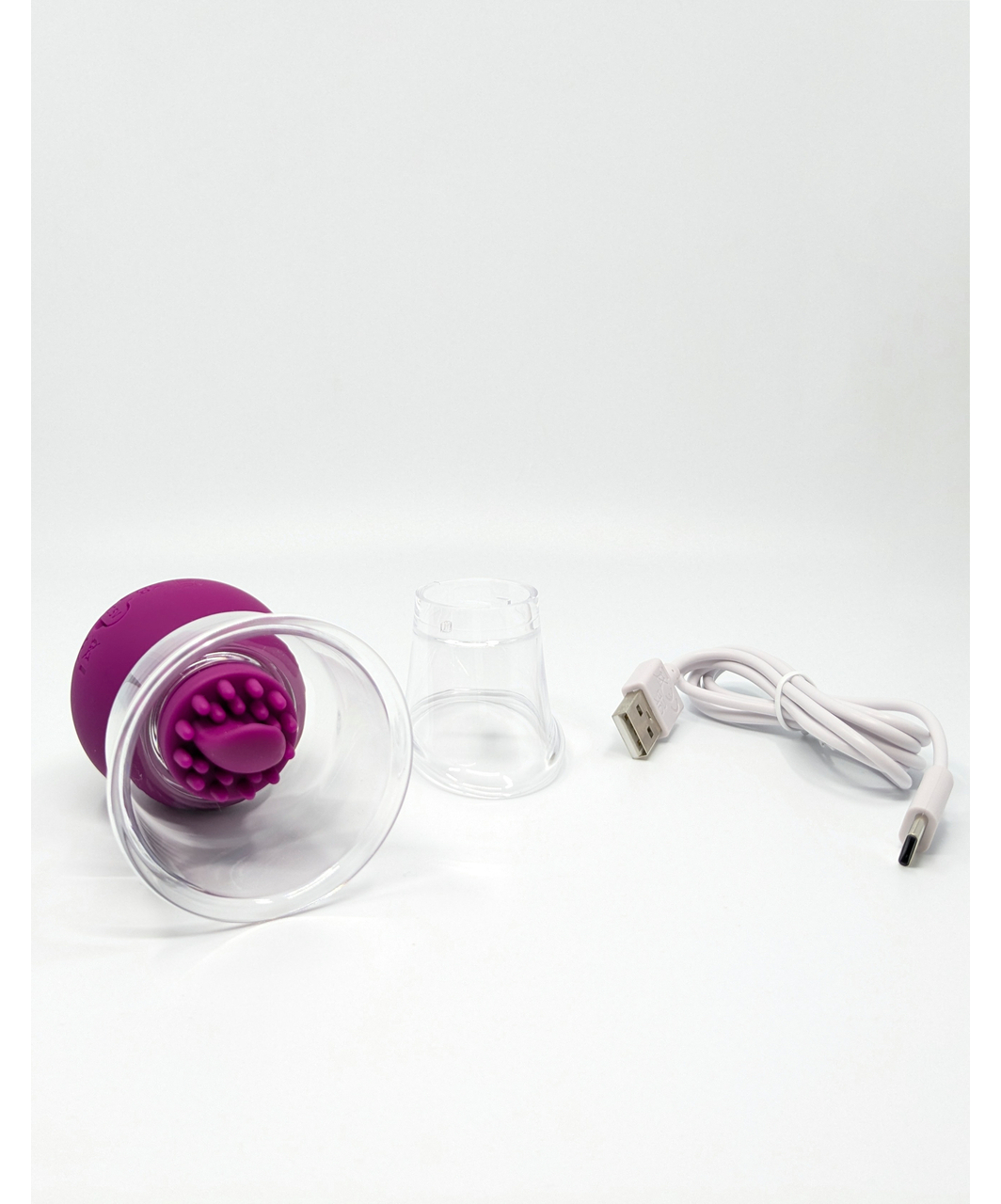 She.E.O. Vibrating & Rotating Nipple & Clitoral Pump
