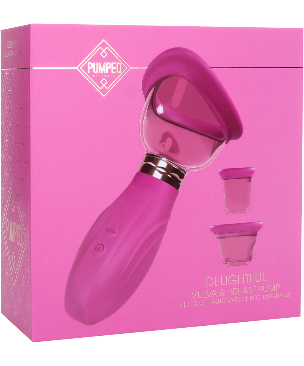 Shots Toys Pumped Delight Automatic Vulva & Breast Pump