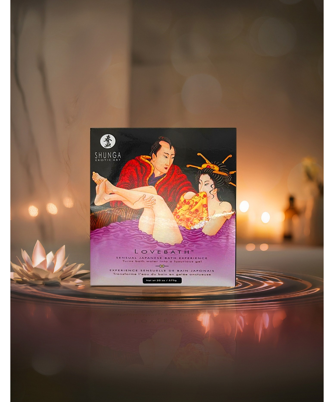 Shunga Lovebath rinkinys jausmingam vonios ritualui