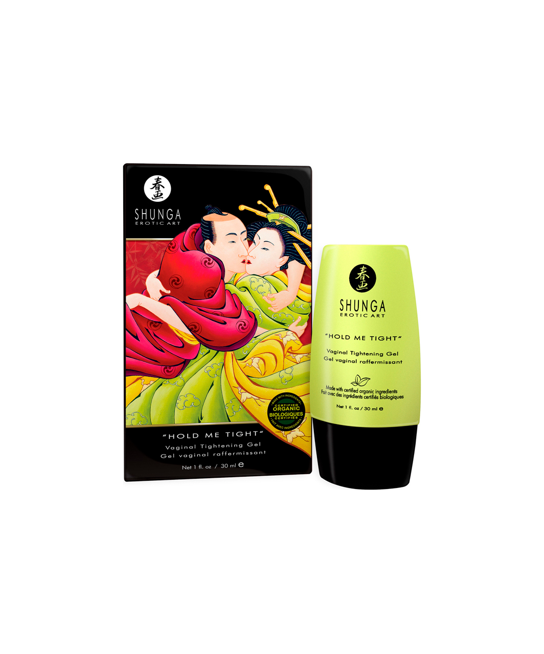 Shunga Hold Me Tight pinguldav geel naistele (30 ml)