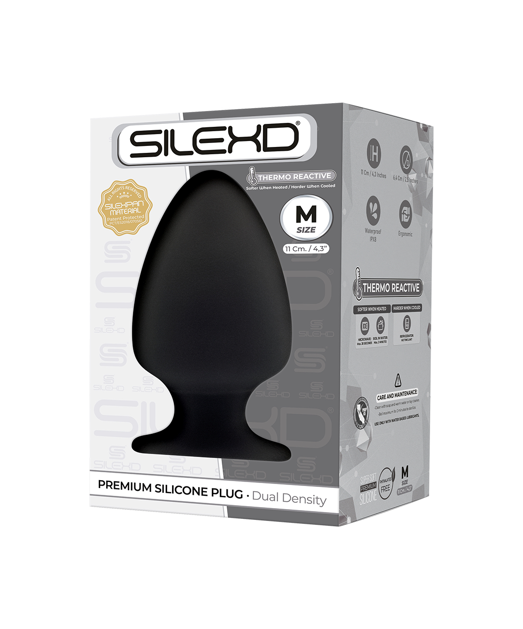 SILEXD Dual Density Back Door Expert Plug