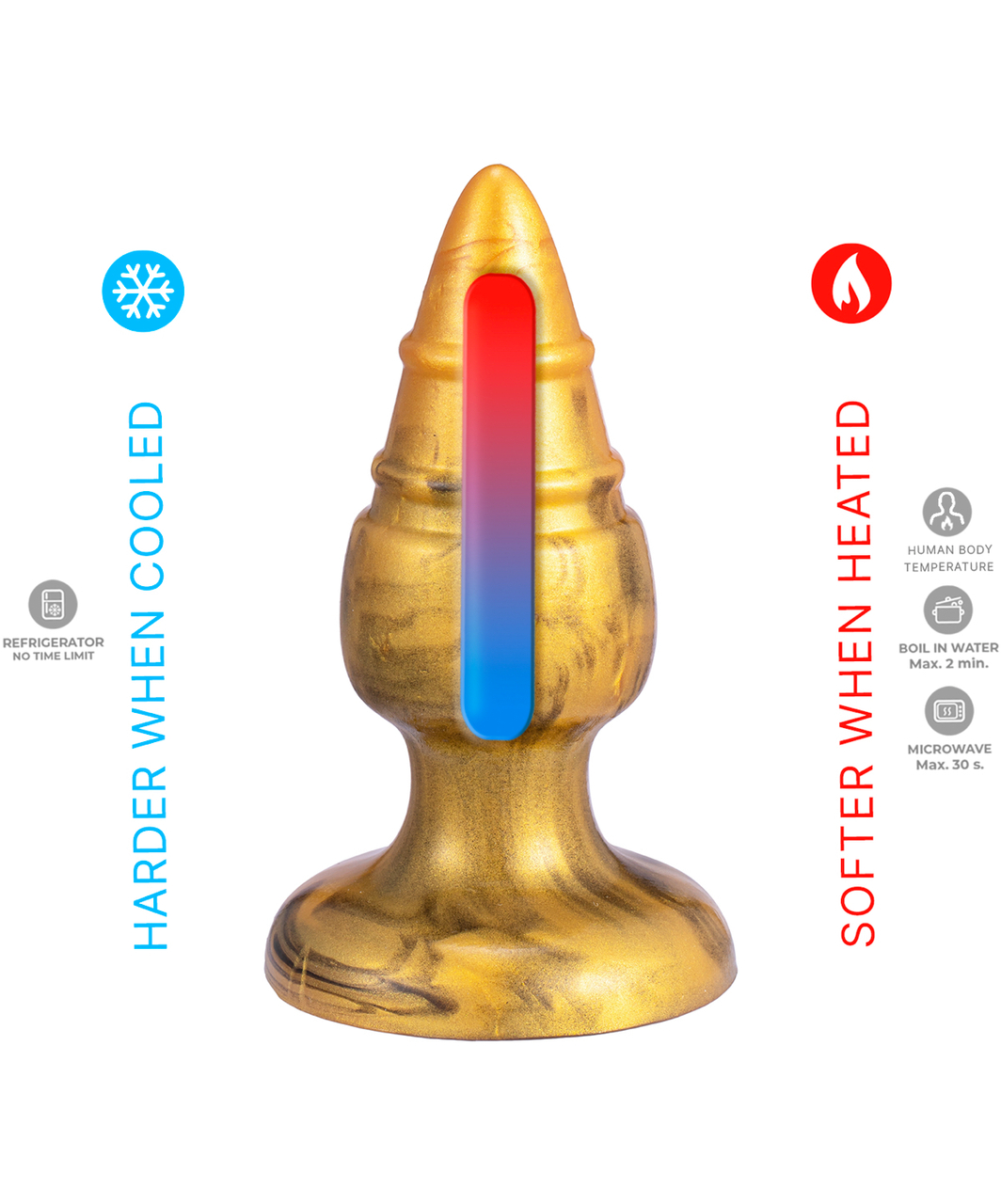 SILEXD Goldy Super Soft temperatuuritundliku anaaltapp
