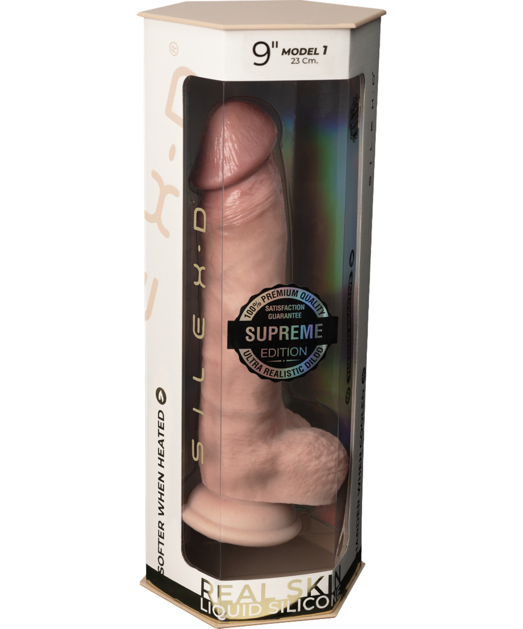 SILEXD Real Skin Supreme 23 dildo silikonowe