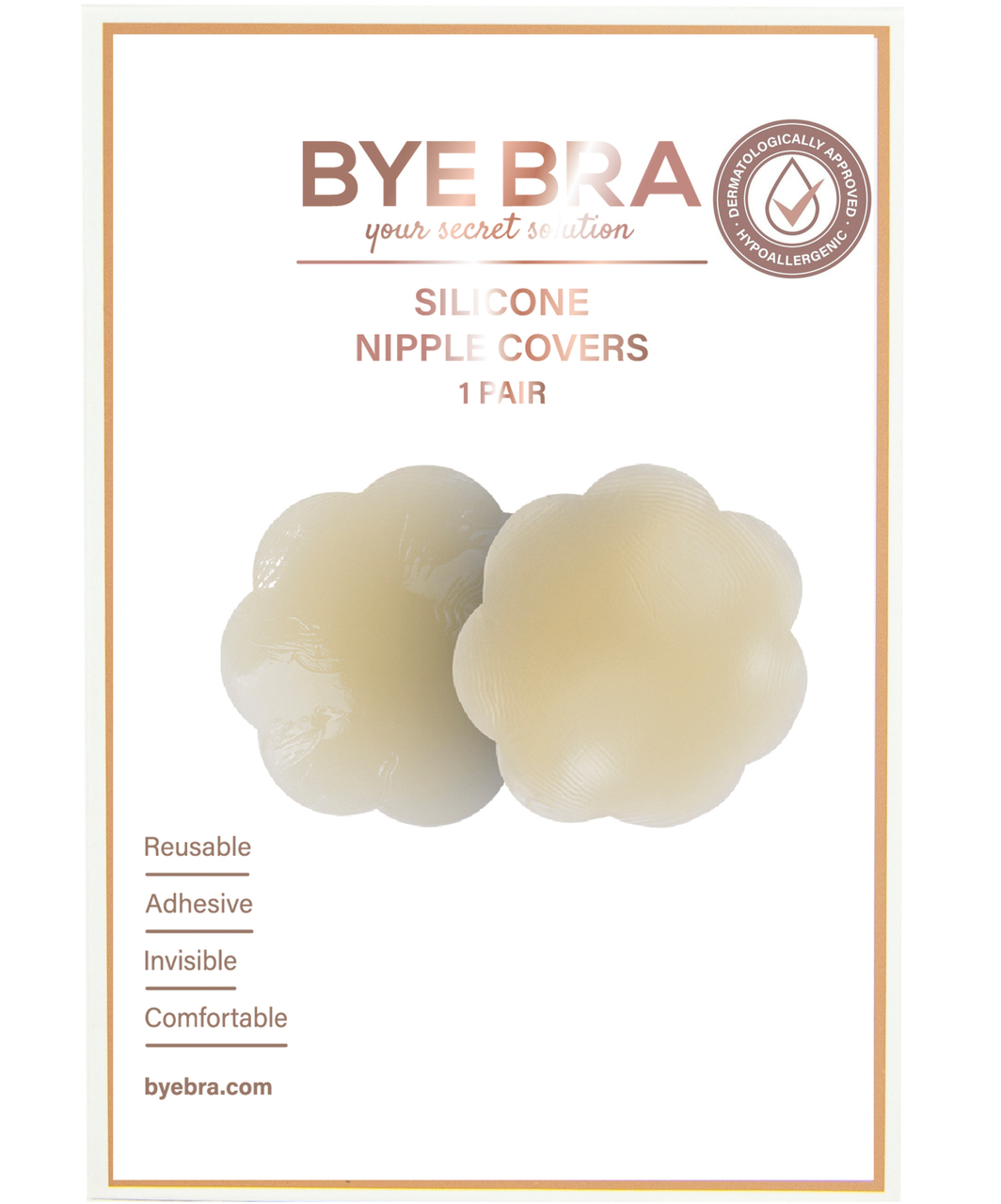 Bye Bra Petal Silicone Nipple Covers