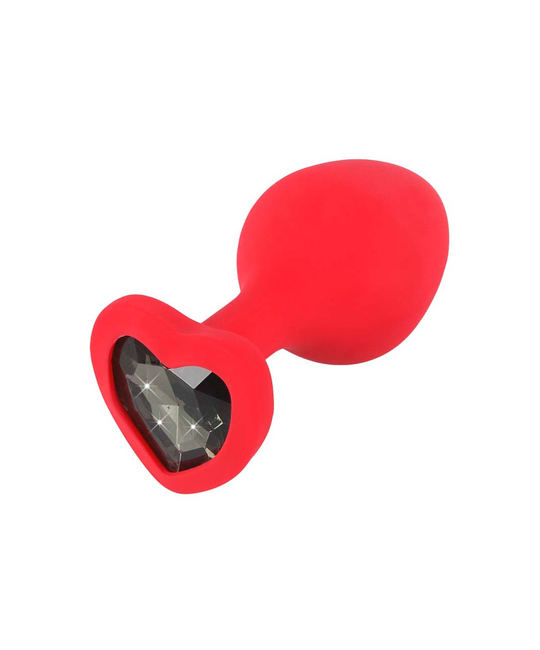 You2Toys Jewel Heart Silicone Plug Medium