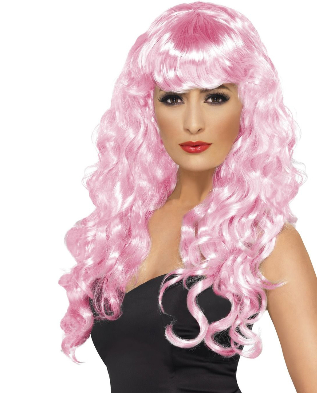 Fever Siren pink wig