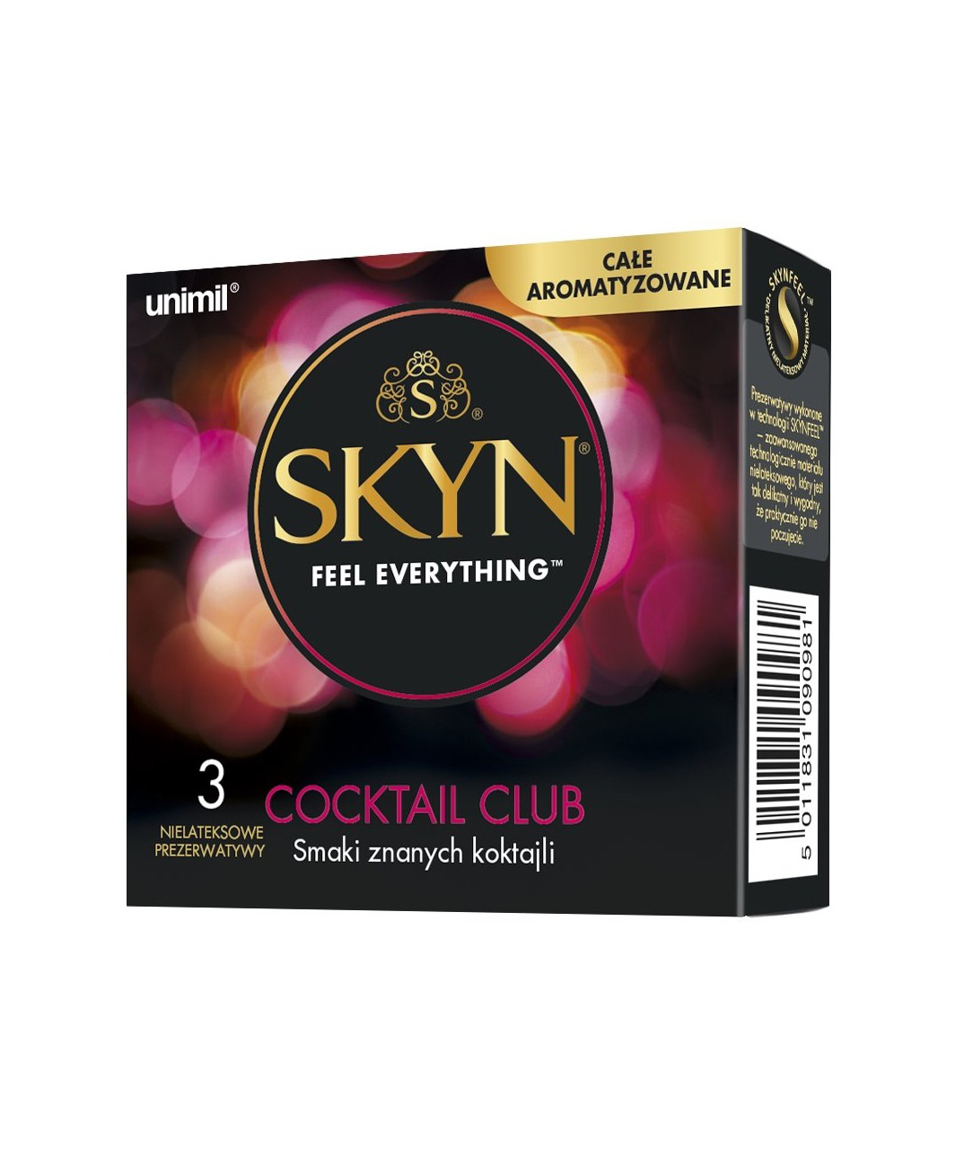 SKYN Cocktail Club (3 gab.)
