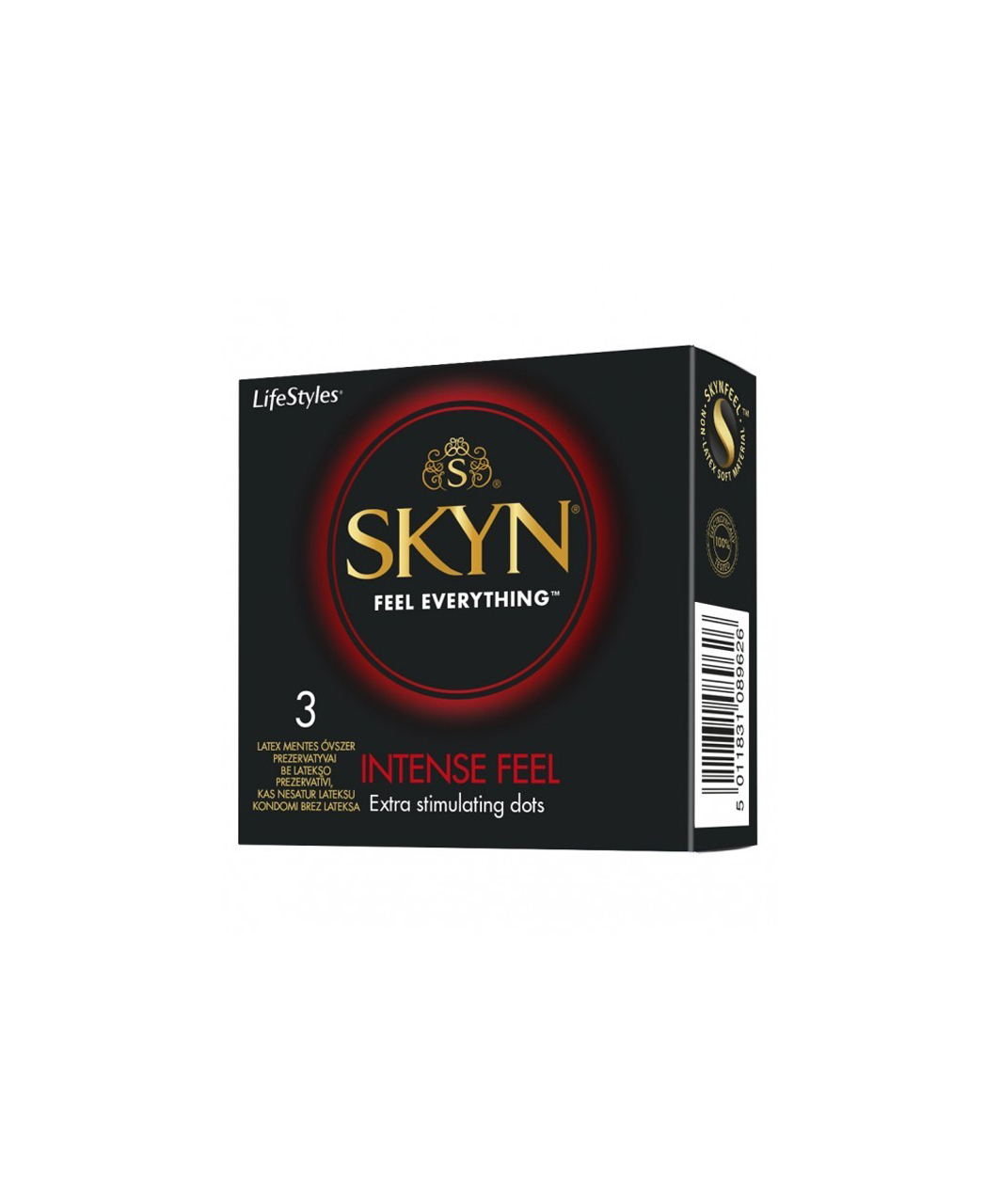 SKYN Skyn Intense Feel prezervatīvi (3 gab.)