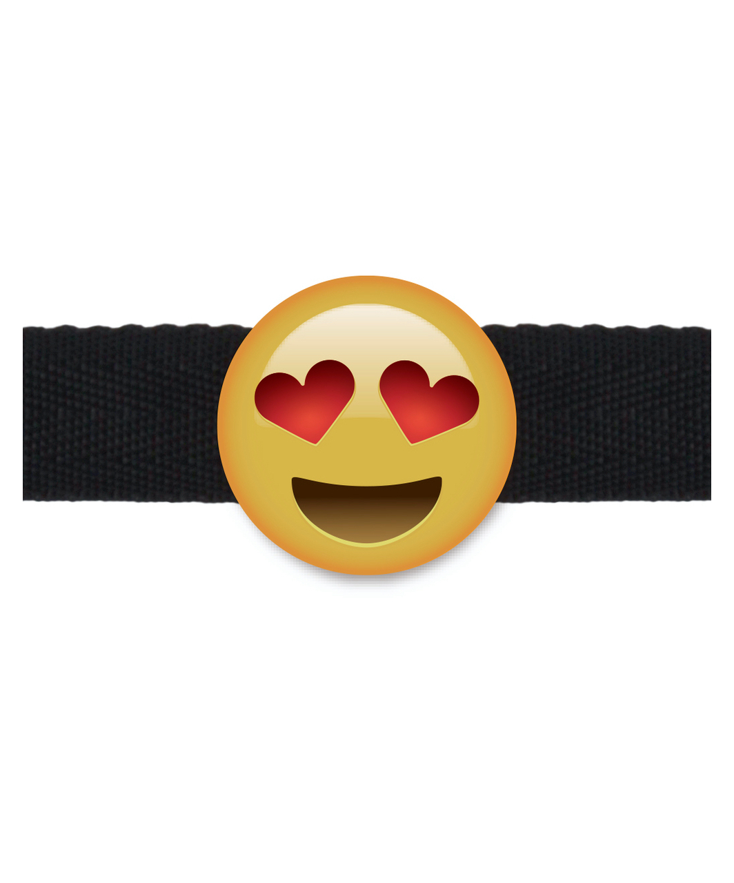 EMOgag Emoji Heart Eyes burnos kaištis