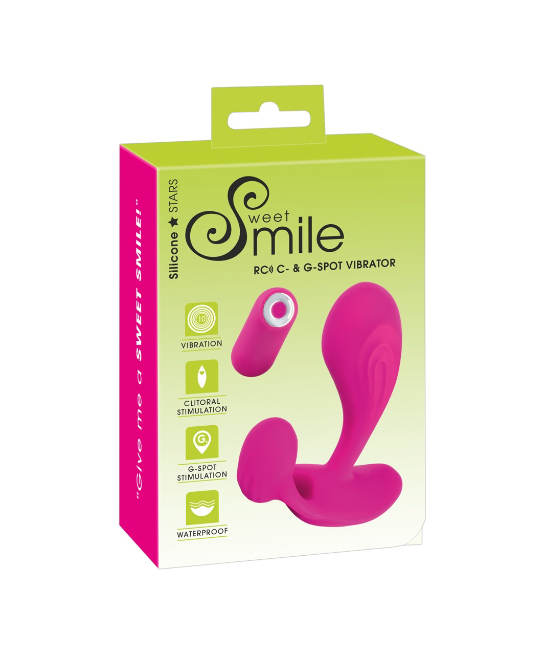Smile Clitoris & G-spot Remote Control вибратор
