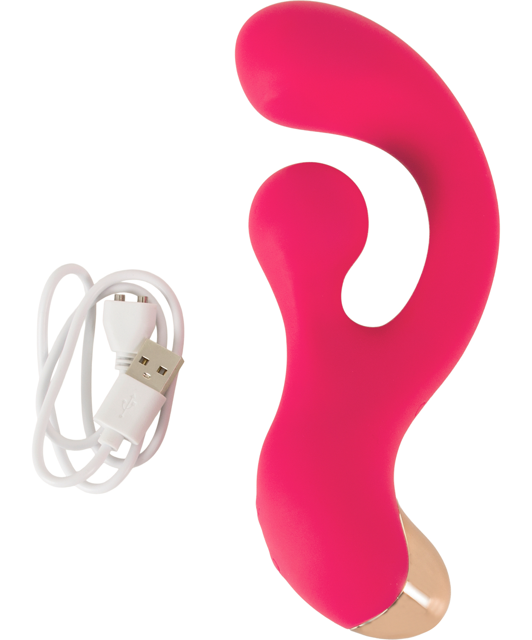 Smile wibrator z obrotowym stymulatorem łechtaczki