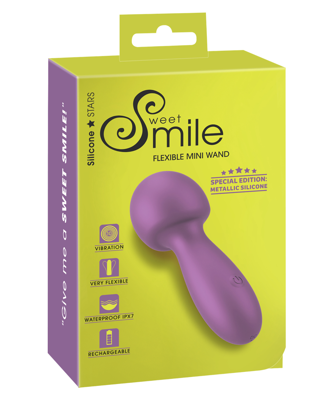 Smile Heady lankstus mažas vibratorius