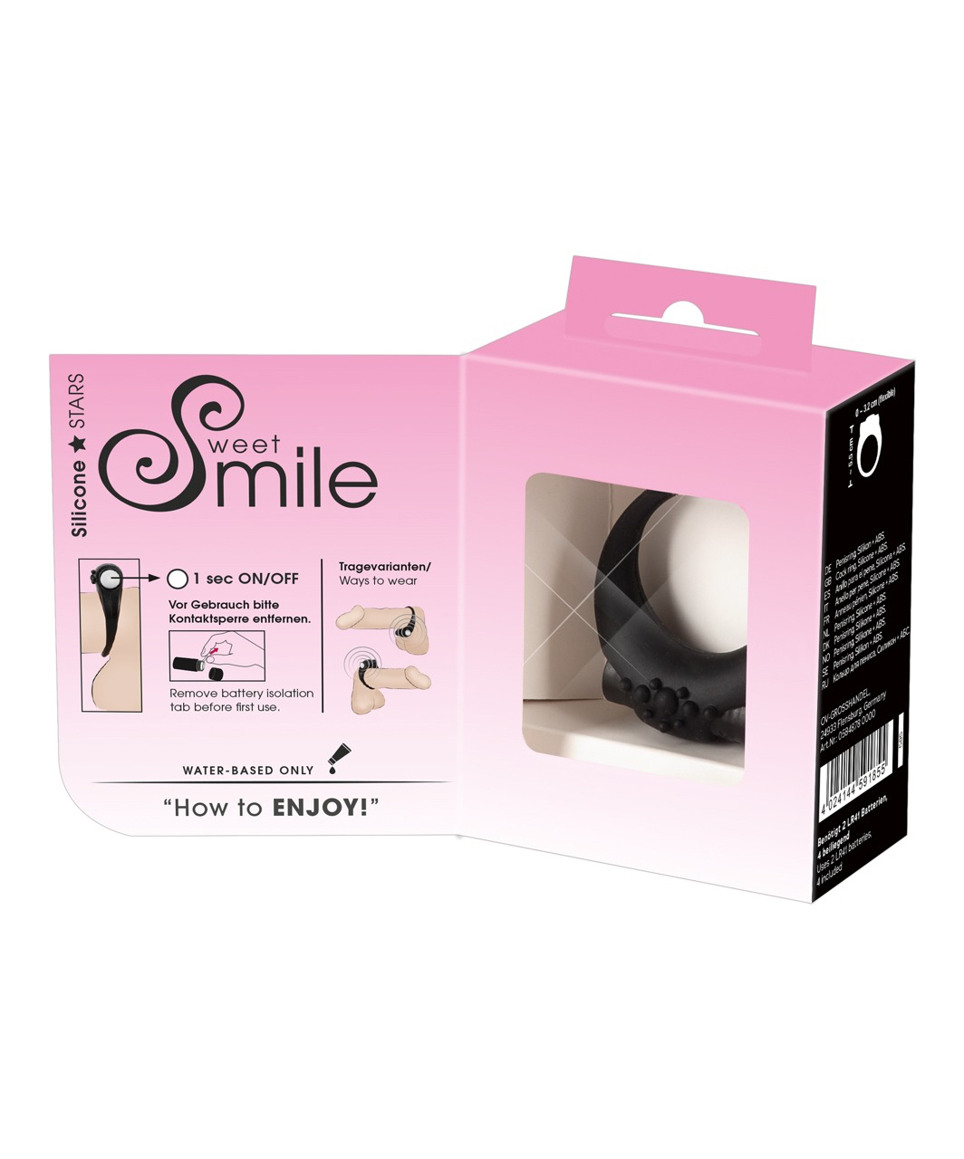 Smile Stayer Vibrating Cock Ring
