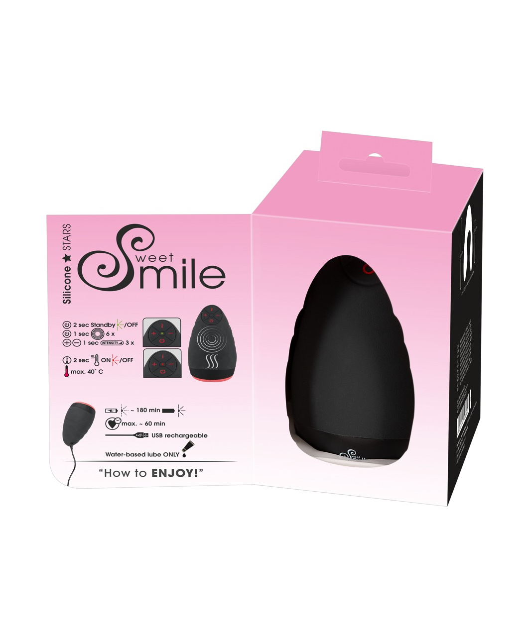 Smile Warming/Vibrating Glans Stimulator