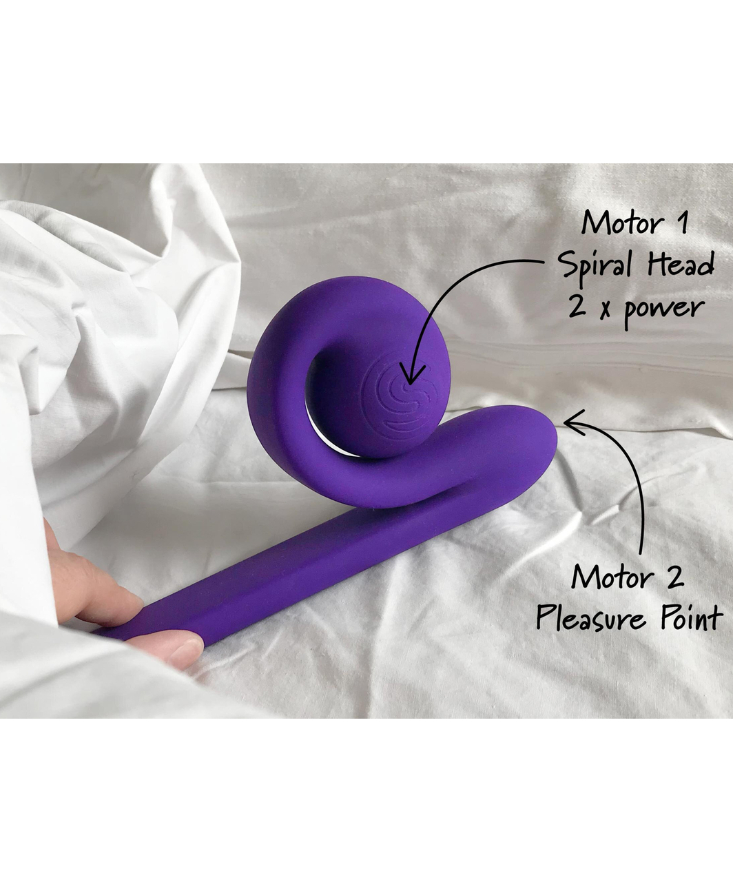 Snail Vibe Slide'n'Roll Dual vibraator
