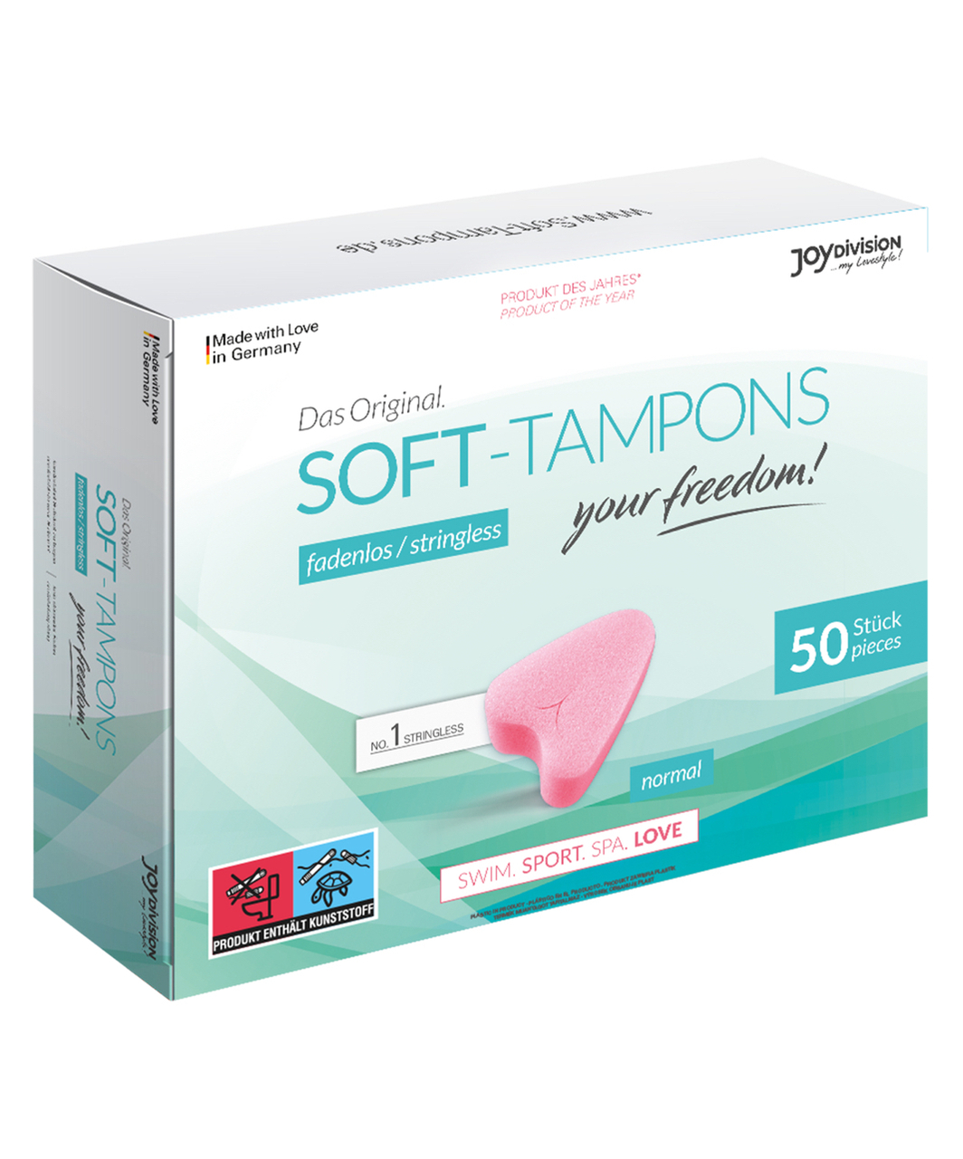 JoyDivision Soft Tampons (1 / 3 / 10 / 50 pcs)