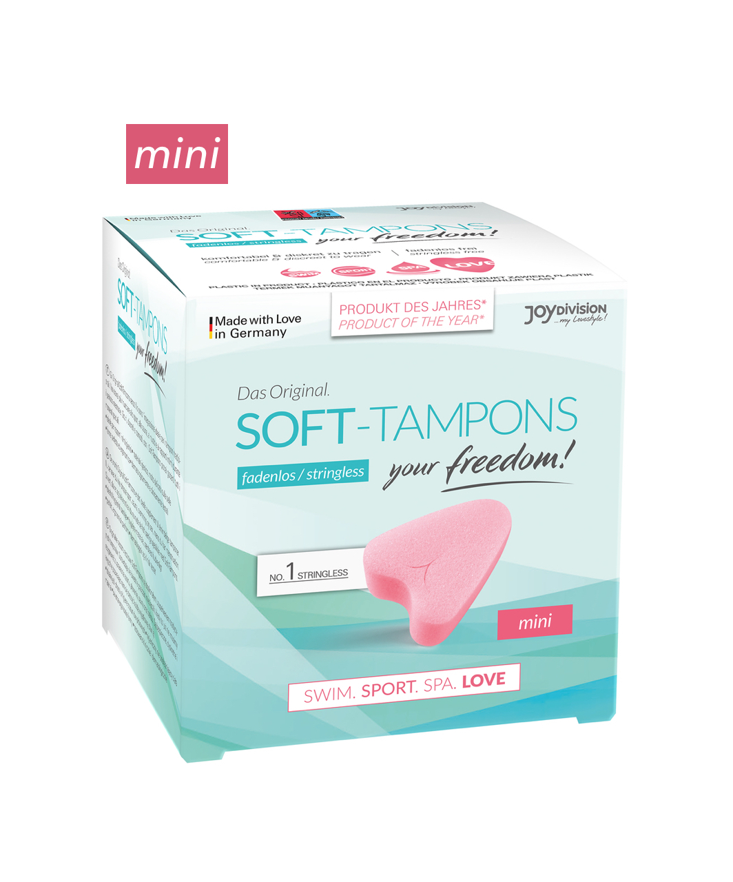 JoyDivision Soft Tampons (1 / 3 / 10 / 50 шт.)