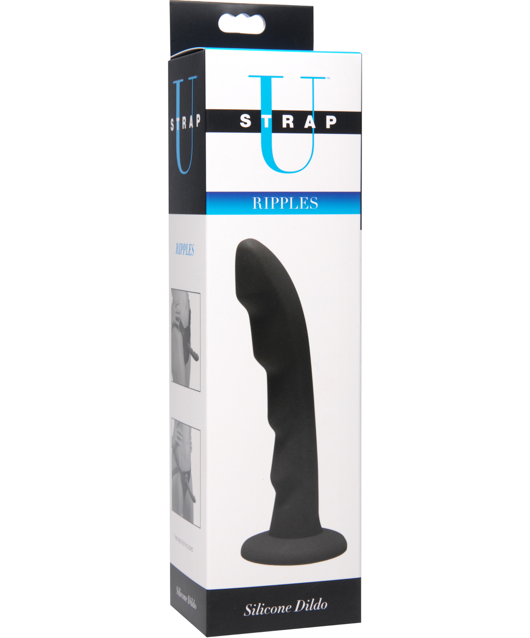 Strap U Ripples Strap-On silikona dildo