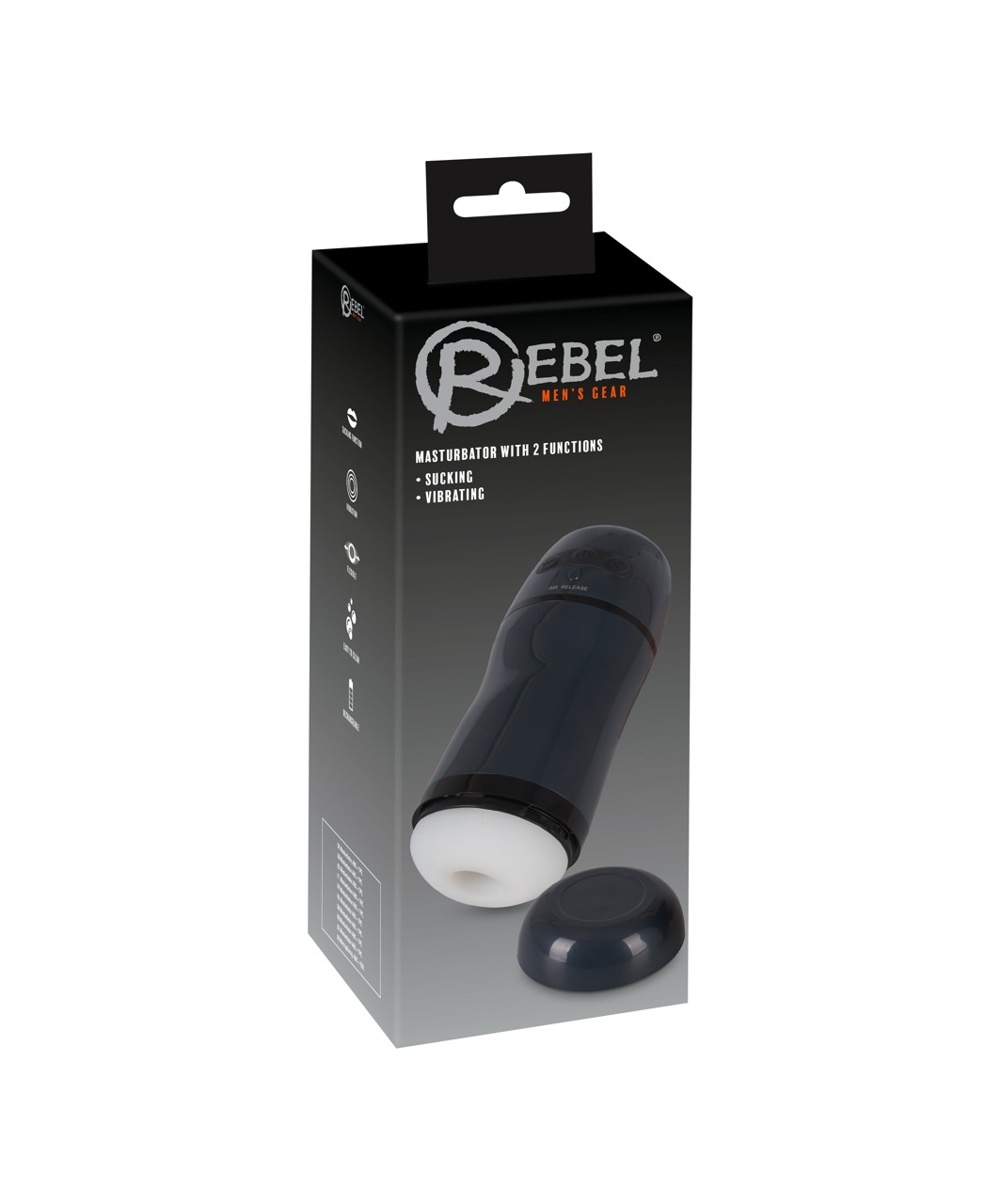 Rebel Sucking & Vibrating Rechargeable мастурбатор