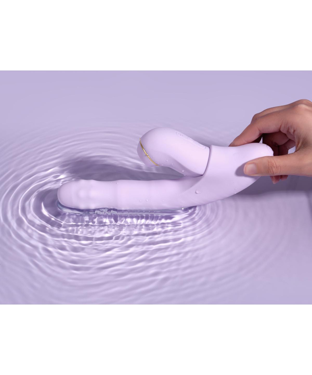 Svakom DuoGlow interaktywny wibrator ze stymulatorem łechtaczki