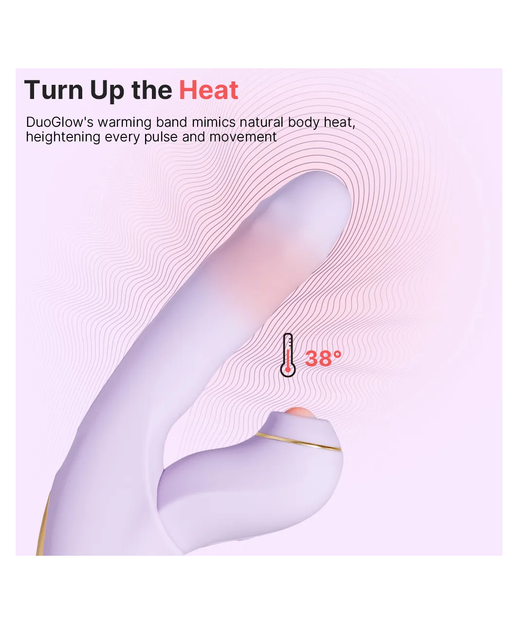 Svakom DuoGlow interaktywny wibrator ze stymulatorem łechtaczki