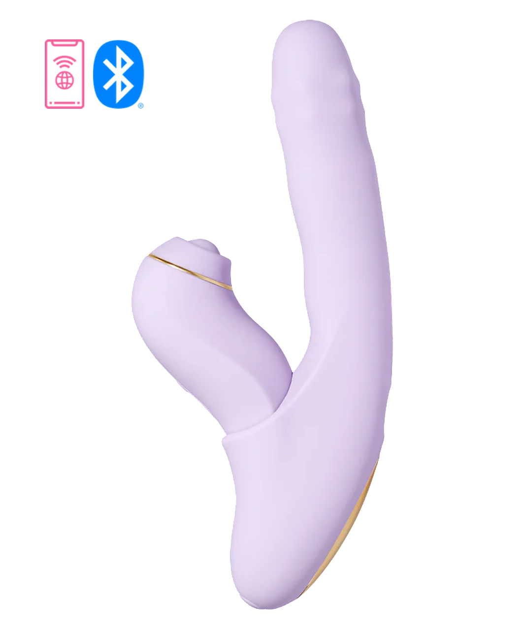 Svakom DuoGlow interaktywny wibrator ze stymulatorem łechtaczki