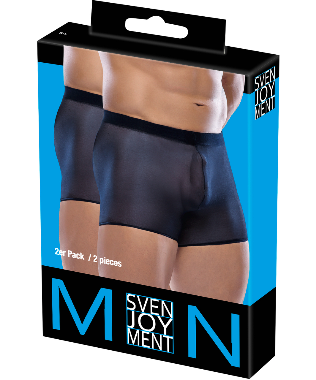 Svenjoyment Looker синие нейлоновые боксер-брифы 2 шт.