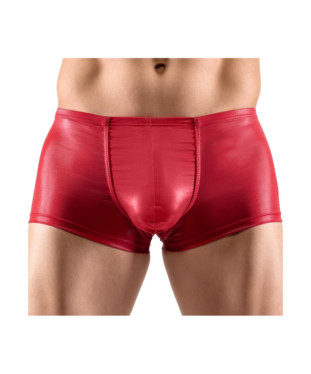 Svenjoyment red wet look trunks