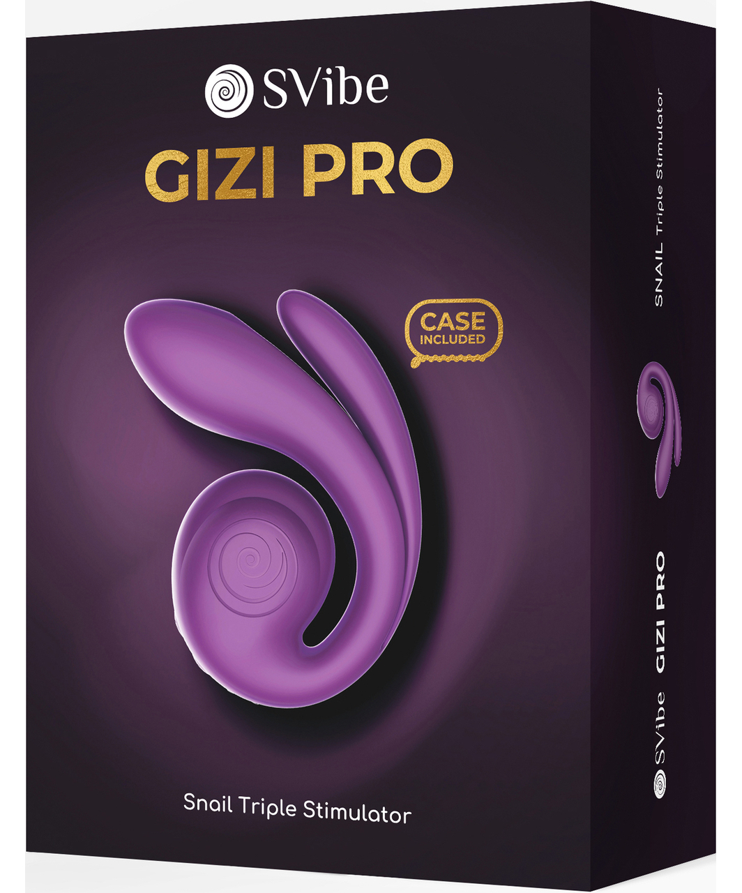 SVibe Gizi Pro vibratorius su klitorio stimuliatoriumi