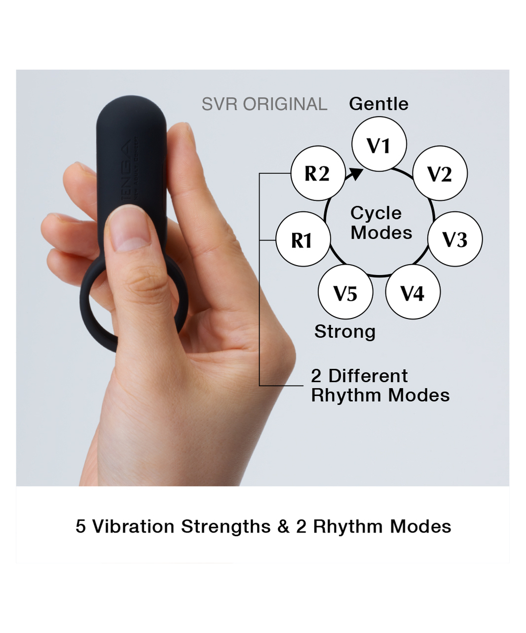 Tenga Smart Vibe Ring erekcijas gredzens