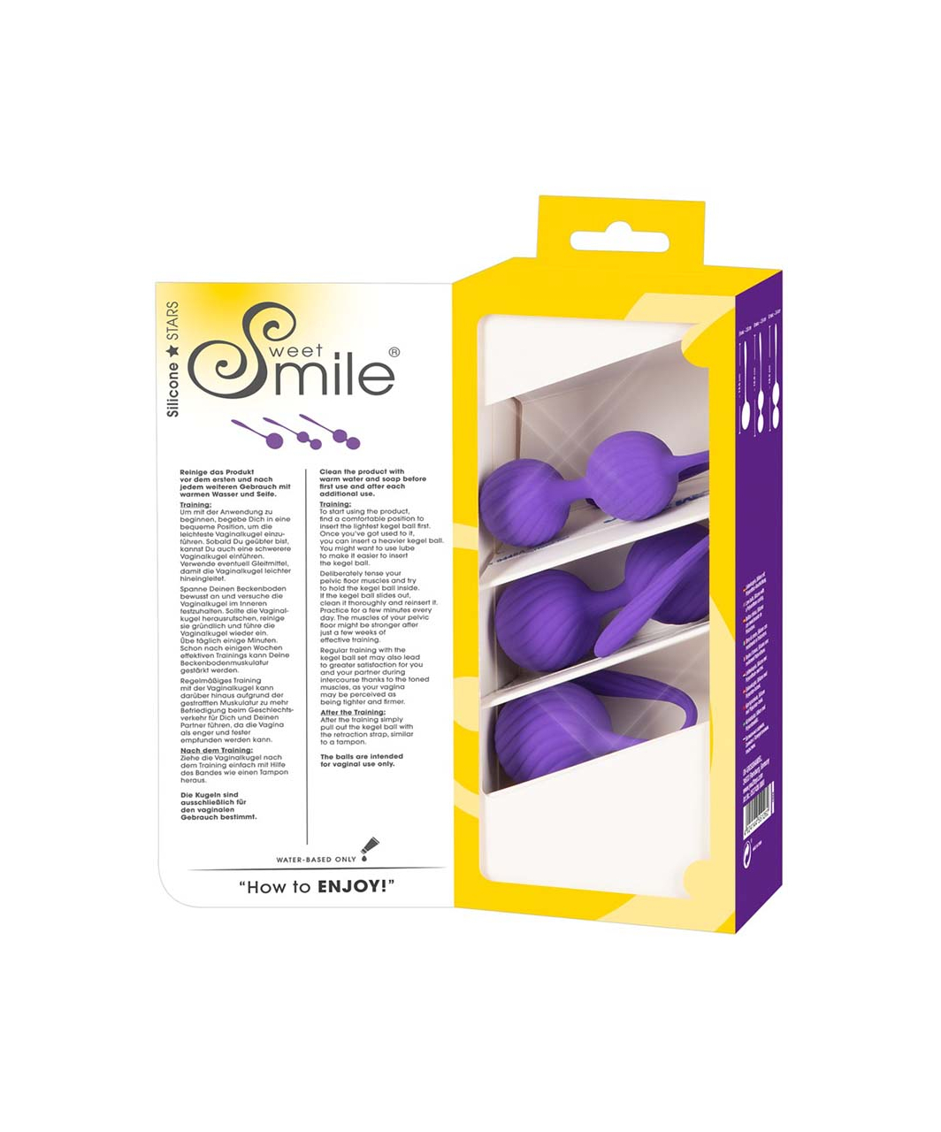 Smile 3 Kegel Training Balls