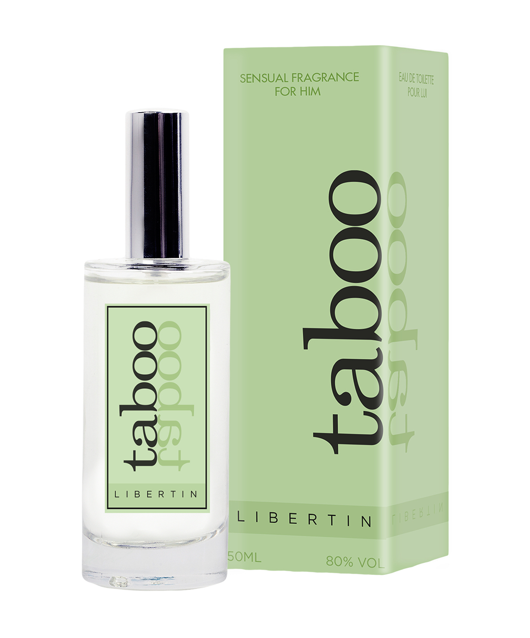 Taboo afrodīziju tualetes ūdens vīriešiem (50 ml)