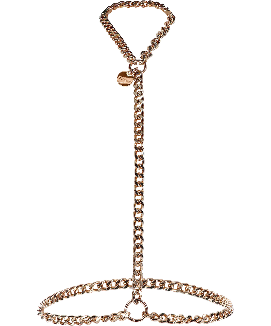 Taboom Dona gold-coloured chain harness