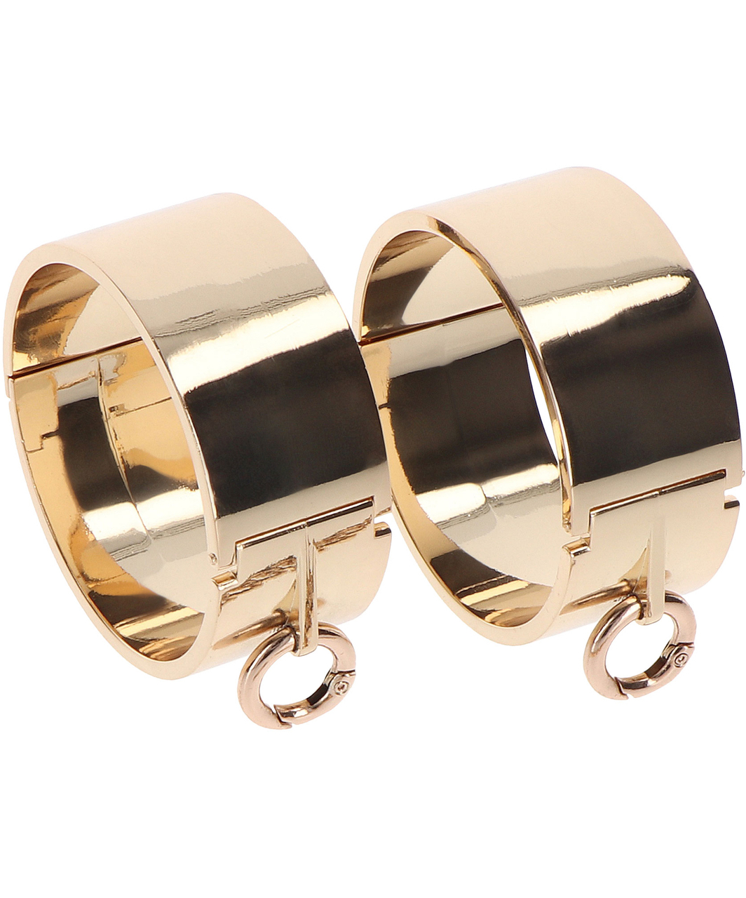 Taboom Dona gold-coloured wrist cuffs