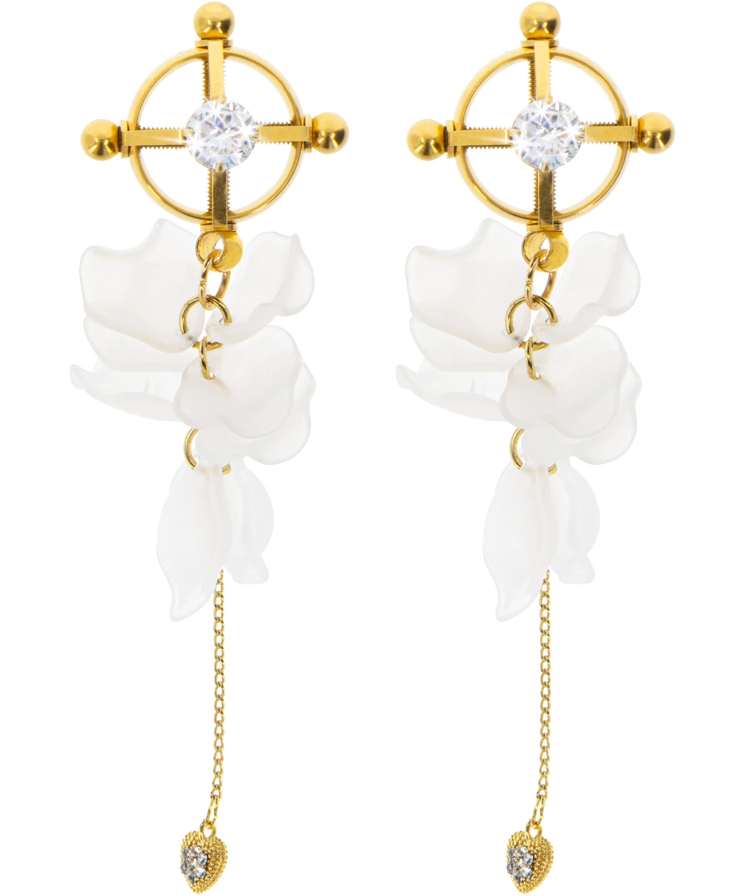 Taboom Nipple Press Clamps Floral Seduction