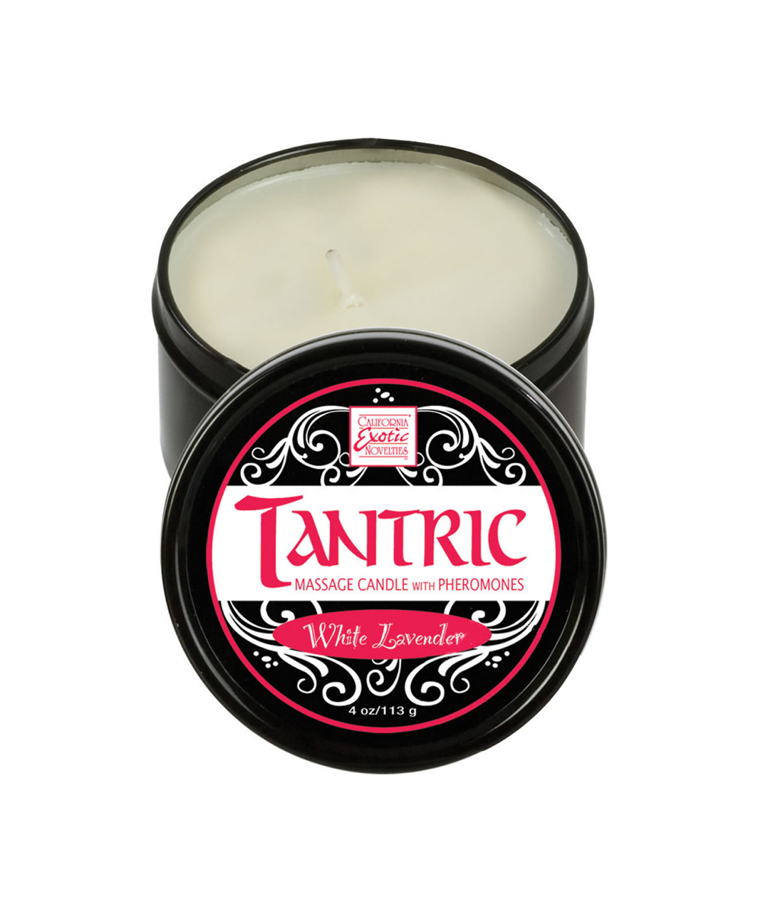 CalExotics Tantric ароматическая массажная свеча с феромонами (113 г)