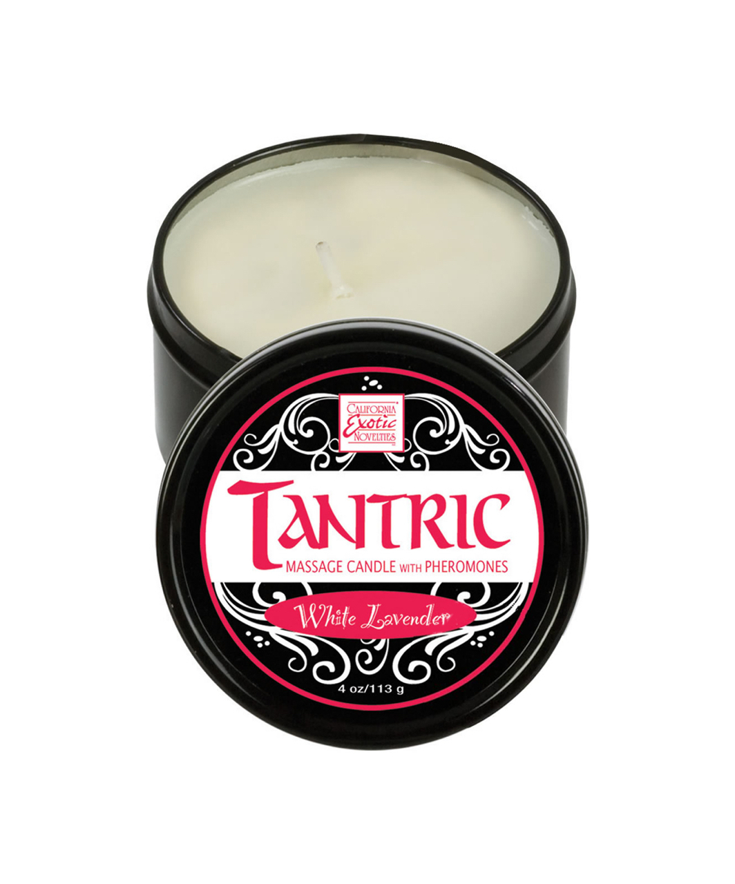 CalExotics Tantric Pheromone Infused Massage Candle (113 g)