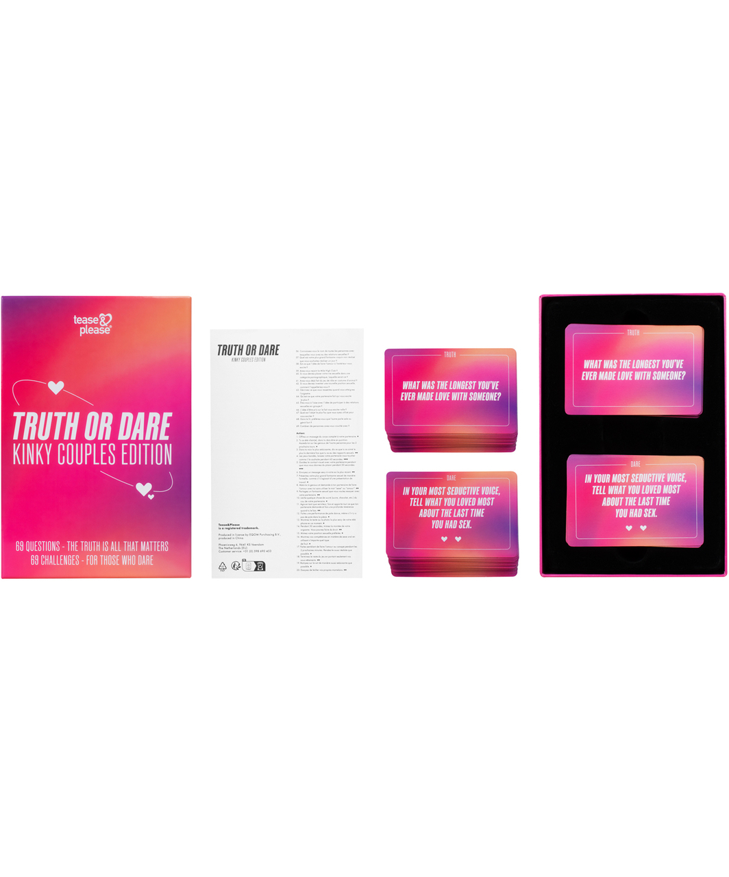 Tease & Please Truth or Dare Kinky Couples Edition