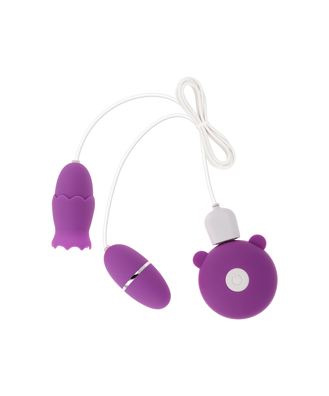 Temptation Unboxed Love Egg With Clit Stimulator Rechargeable