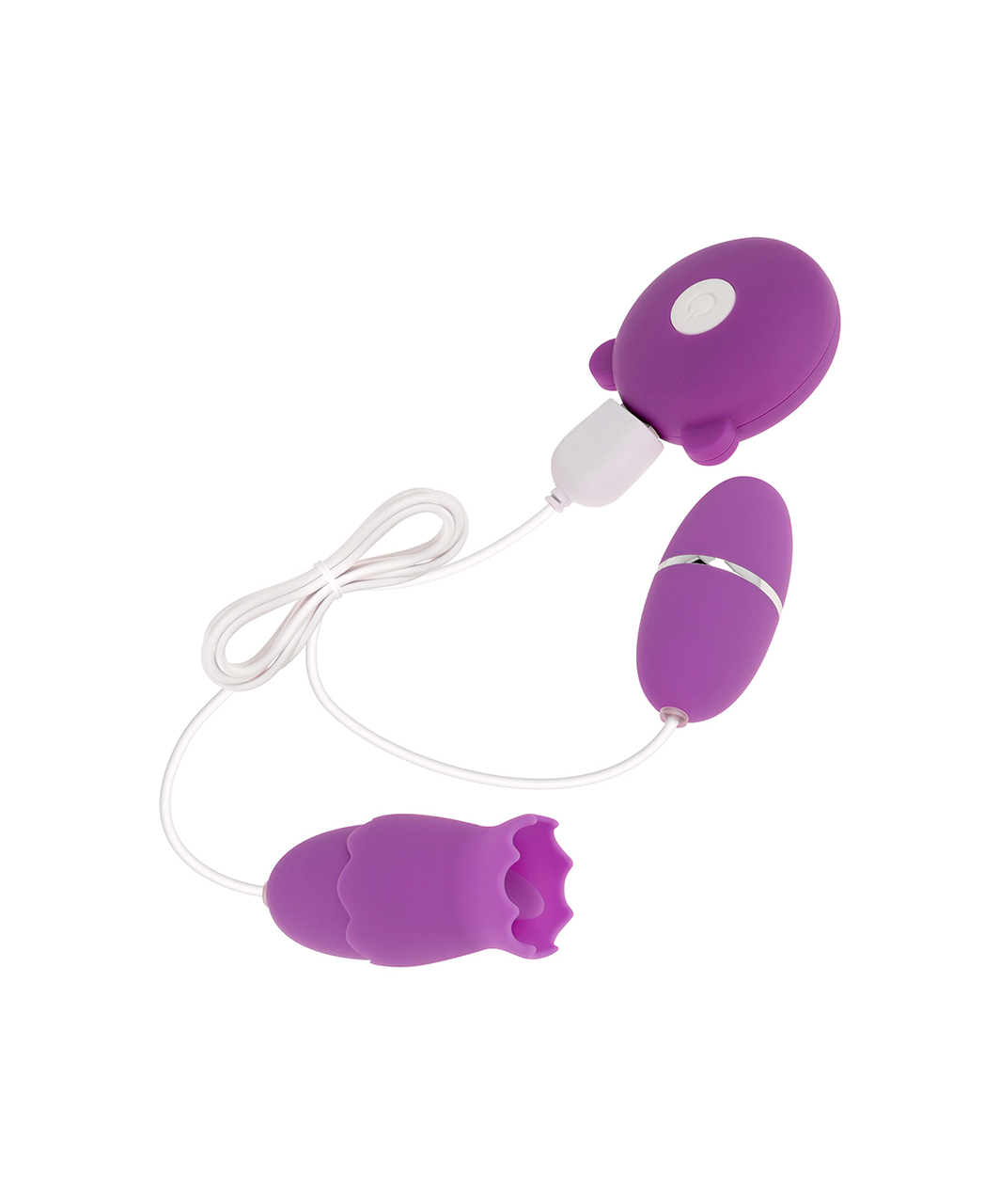 Temptation Unboxed Love Egg With Clit Stimulator Rechargeable