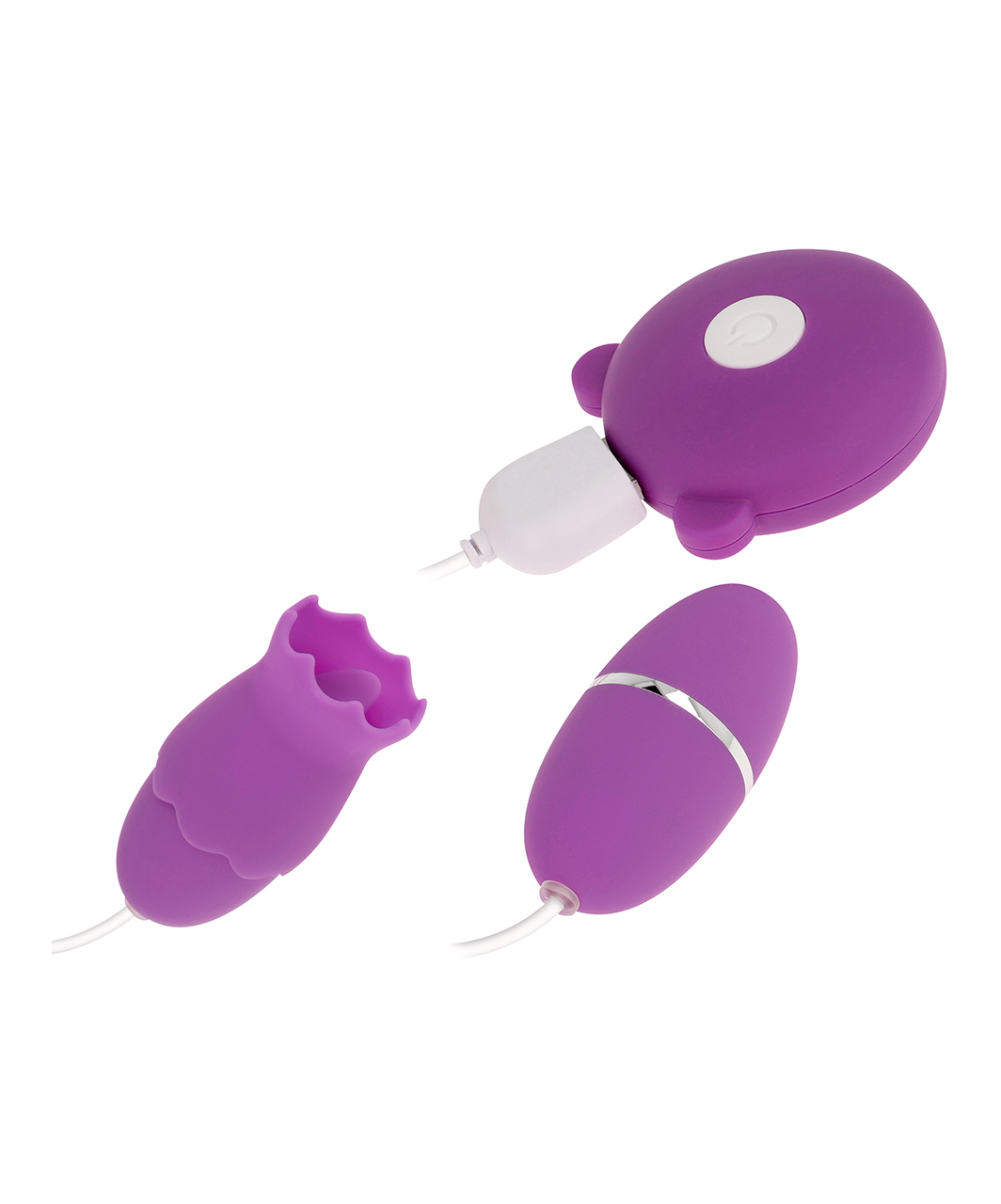 Temptation Unboxed Love Egg With Clit Stimulator Rechargeable