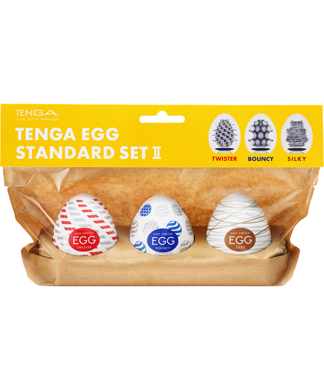 Tenga Egg zestaw masturbatorów II